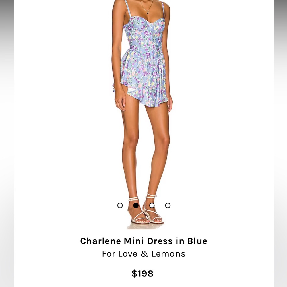 Love & lemons - Charlene mini dress (romper)